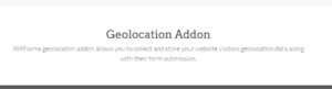 WPForms Geolocation Addon 2.11.0