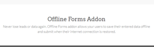 WPForms Offline Forms Addon 1.3.0