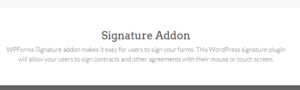 WPForms Signature Addon 1.12.0