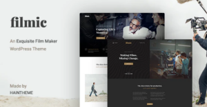 Filmic - Movie Studio & Film Maker WordPress Theme 2.4.0