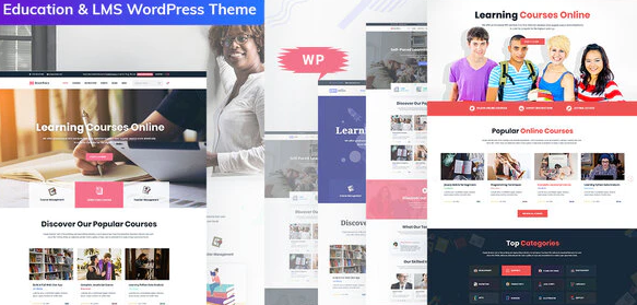 Bookflare - A Modern Education & LMS WordPress Theme 1.0.4