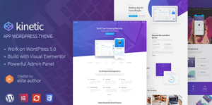 Kinetic - Desktop, Mobile & Product App WordPress