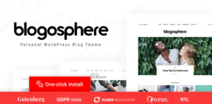 Blogosphere - Multipurpose Blogging Theme 1.1.9