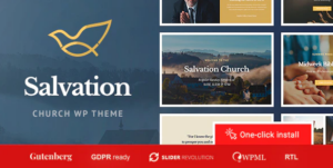 Salvation Church & Religion WP Theme 1.2.4