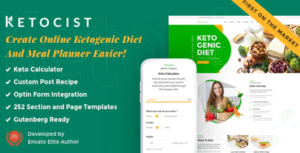 Ketocist - Keto Diet WordPress Theme 1.2.42