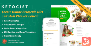 Ketocist - Keto Diet WordPress Theme 1.2.42