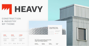 Heavy - Industrial WordPress Theme 1.1.5