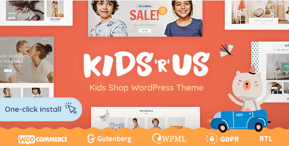 Kids R Us - Toy Store and Kids Clothes Shop Theme 1.1.6