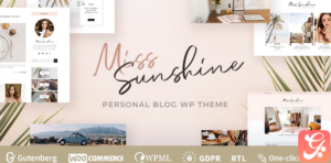 Miss Sunshine - Lifestyle & Beauty Women Blog 1.0.6
