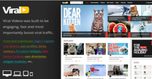 ViralVideo - User Membership News / Magazine Theme 2.8