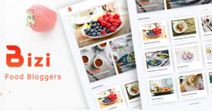 Bizi - A WordPress Theme for Food Bloggers 2.0.0
