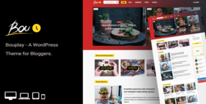 Bouplay WP - Personal News / Magazine Theme 2.6