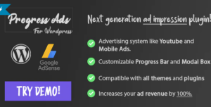 Progress Ads - WordPress Skippable Ads Plugin 1.3.2
