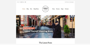 Miao - Clean Blog & Shop WordPress Theme 1.1.3