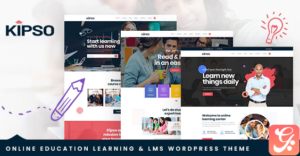 Kipso - Education LMS WordPress Theme 1.1.6