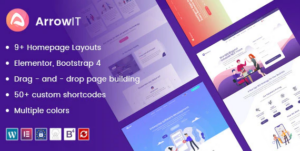 ArrowIT - Technology, Digital WordPress Theme 1.2.7