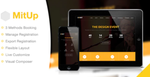 MitUp - Event & Conference WordPress Theme 1.3.2