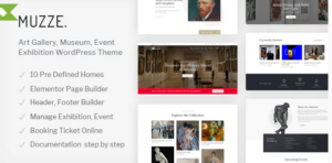 Muzze - Museum Art Gallery Exhibition WP Themes  1.6.7