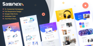 Sassnex - WordPress Theme for App, Saas & Startup