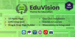 Eduvision - Online Course Education WordPress