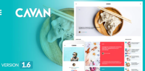 CAVAN - A Distinctive WordPress Blog Theme 1.6
