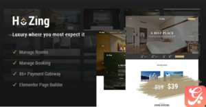 Hozing - Hotel Booking WordPress Theme 1.1.5