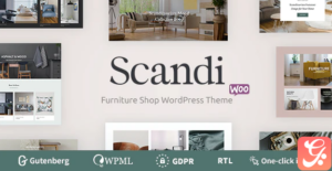 Scandi - Decor & Furniture Shop WooCommerce Theme 1.0.0