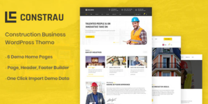 Constrau - Construction Business WordPress Theme 1.3.2