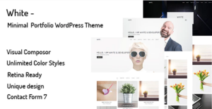 White – Minimal Portfolio WordPress Theme 5.0