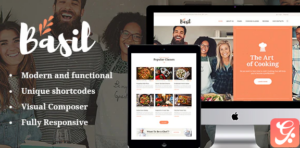 Basil | Cooking Classes and Workshops WP Theme 1.3