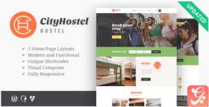 City Hostel | A Travel & Hotel Booking WP Theme 1.0.8
