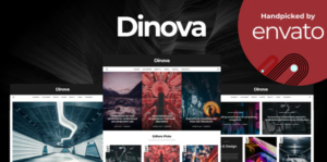 Dinova - Alternative Magazine Gutenberg Theme