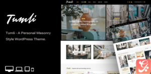 Tumli - Personal Masonry WordPress Theme 2.4