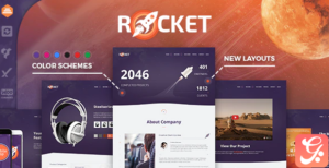 Rocket - Creative Multipurpose WordPress Theme 2.8.2