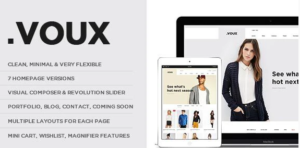 Voux Fashion Shopping Theme 2.9