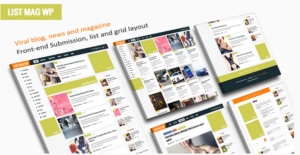 List Mag WP - Personal News / Magazine Theme 3.8