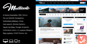 Multicote - News Magazine / WooCommerce WP Theme 3.0
