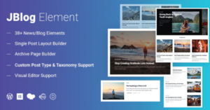 JBlog Elements - Elementor & WPBakery Add-ons 1.1.4