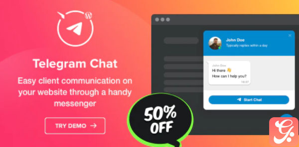 WordPress Telegram Chat Plugin