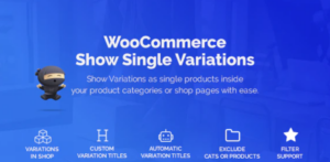 WooCommerce Variations as Single Products 1.4.3