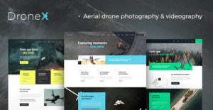 DroneX | Aerial Photography & Videography WordPress Theme 1.1.10