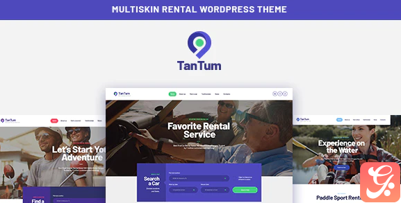 TanTum | Car, Scooter, Boat & Bike Rental Services WordPress Theme 1.1.3