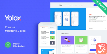 Yolox | Modern WordPress Blog Theme for Business 1.0.6