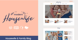 Modern Housewife | Women & Family WordPress Blog Theme 1.0.11
