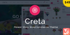 Creta - Flower Shop WooCommerce WordPress Theme 5.2