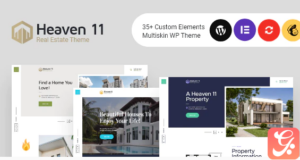 Heaven11 | Property & Apartment Real Estate WordPress Theme 1.0.4