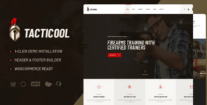 Tacticool | Shooting Range & Gun Store WordPress Theme 1.0.11