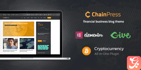 ChainPress Financial WordPress Business Blog Theme