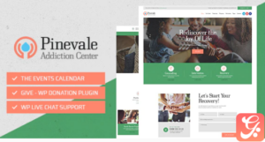 Pinevale | Addiction Recovery and Rehabilitation Center WordPress Theme 1.0.5