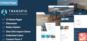 Transpix - Logistics Warehouse WordPress Theme